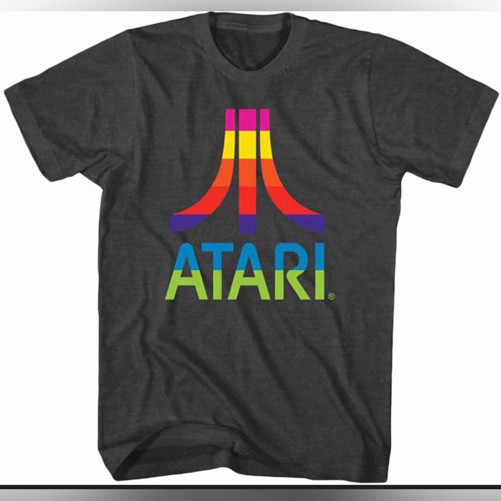 Atari Men's Classic Colorful Logo Men's T-Shirt